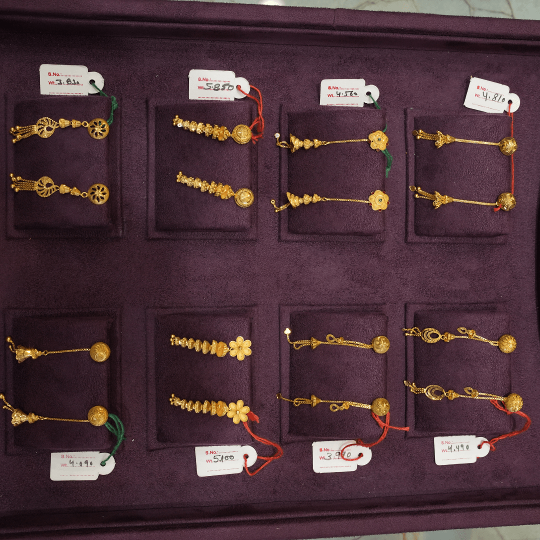 Artisanal 22K Gold Sui-Dhaga Collection Suite — Siddhivinayak Jewellers